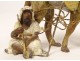 Small lead sculpture Nuremberg character orientalist camel nineteenth