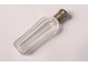 Crystal salt bottle cut glass solid silver boar head nineteenth century