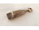 Miniature whistle silver metal jewel charm XIXth century