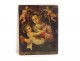 HSP religious painting portrait Virgin and Child Jesus cherubs XVIII