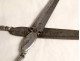 Large pair of 18th century wrought iron draper scissors