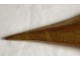 Pair of decorative elements curtain rods gilded wood arrows nineteenth century