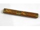 Straw marquetry case geometric pattern 19th century