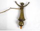 Gilt bronze service bell W. Lachner Art Nouveau woman late 19th century