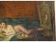 HST painting Louis Galliac interior scene naked women models painter XIXth