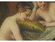 HST painting Louis Galliac interior scene naked women models painter XIXth