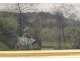 HSP painting countryside landscape river trees forest hill late 19th century
