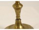 Candlestick torch Louis XIV bronze candlestick XVIIth XVIIIth century