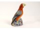 Chinese porcelain sculpture bird parrot rock China Chinese XIXth