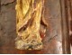 Carved wood panel statuette Virgin Mary gilded Italy Renaissance XVIth