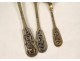 Russian solid silver candy service Niello Moscow Nikolai Alexeev Nineteenth