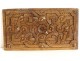 Decorative panel carved wood paneling flowers shells XVIIIth century