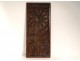 Decorative panel carved wood paneling flowers shells XVIIIth century