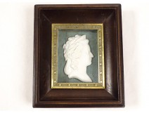 Biscuit Profile Portrait Bust Queen Marie-Antoinette Miniature Early 19th Century