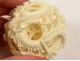 Large ivory Canton ball carved flower dragons China XIXth century