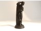 Sculpture bronze statuette goddess Venus Callipyge nude late 18th century