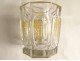 Cut crystal glass Le Creusot Baccarat gilt vine nineteenth century