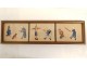 Table rice paper characters scenes public torture China XIXth century