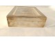 Box box Sterling silver engraving York Highflyer Coach early 20th century