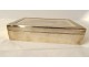Box box Sterling silver engraving York Highflyer Coach early 20th century