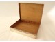 Box box Sterling silver engraving York Highflyer Coach early 20th century