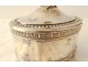 Swedish solid silver box Sweden flowers foliage 419gr 1902 early 20th century