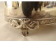 Swedish solid silver box Sweden flowers foliage 419gr 1902 early 20th century
