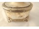Swedish solid silver box Sweden flowers foliage 419gr 1902 early 20th century