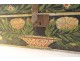 Chest Norman wedding polychrome painted wood birds flowers nineteenth
