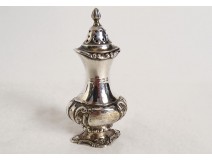 English sterling silver sprinkler Birmingham Barker Bros 1900 39.9gr XIXth