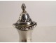 English sterling silver sprinkler Birmingham Barker Bros 1900 39.9gr XIXth