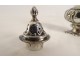 English sterling silver sprinkler Birmingham Barker Bros 1900 39.9gr XIXth