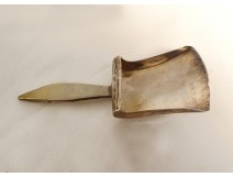 Spice shovel sterling silver English Birmingham William Pugh 8.81gr 1810