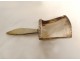 Spice shovel sterling silver English Birmingham William Pugh 8.81gr 1810