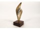 Abstract sculpture solid silver trophy Léon Maeght Tétard Frères XXth