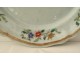 Pair of porcelain dishes Compagnie des Indes birds pheasants flowers 18th century