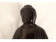 Bronze sculpture Buddha Amitabha seated Padmasana Buddhism Tibet XIXth