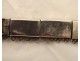 Solid silver belt with Russian niello PB Caucasus 278gr XIXth century