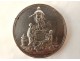 Silver Medal Louis XV Pose Pierre Statue Rennes Brittany 33.43gr 1744