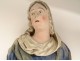 Statue bust Saint Mary Magdalene Magdala polychrome wood XVIIIth century
