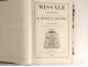 Missal altar Missale Lemovicense bishop Prosper de Tournefort Limoges 1830