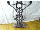 Large cast iron coat rack Corneau Charleville Art Nouveau XIXth