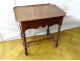 Cabaret table port furniture La Rochelle mahogany Gaïac XVIIIth century