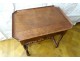 Cabaret table port furniture La Rochelle mahogany Gaïac XVIIIth century
