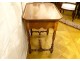 Cabaret table port furniture La Rochelle mahogany Gaïac XVIIIth century