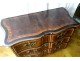 Louis XV crossbow chest of drawers inlaid rosewood rosewood walnut XVIII