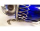 Solid silver mustard pot Coq Paris eagle heads 129gr late 18th early 19th century