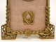 Watch stand gilt bronze Empire Napoleon Eagle 19th