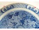 Delft earthenware dish Asian decor dragon flowers Atelier Le Cerf XVIII