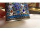 Russian silver napkin ring enamel Lebedkin Moscow PB 40.94gr XIXth